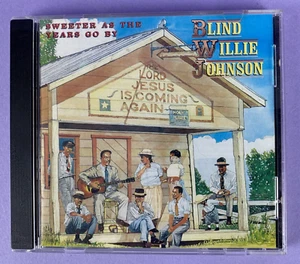 Blind Willie Johnson - Sweeter As The Tears Go By 1990 CD In Excellent Condition - Picture 1 of 6