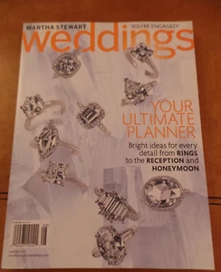 Martha Stewart Weddings You're Engaged; Planner; Rings; Reception Winter 2011 NF - Picture 1 of 2