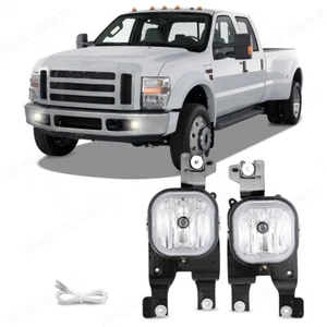 Fog Lights Assembly Fit For 2008 2009 2010 Ford F250/F350/F450 Super Duty - Picture 1 of 20