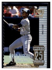 1999 Upper Deck Century Legends #75 Fred McGriff Century Collection   SN100