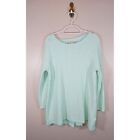 Soft Surroundings Lagenlook Tunic Goldie Top Long Sleeve Cotton Blend Size M
