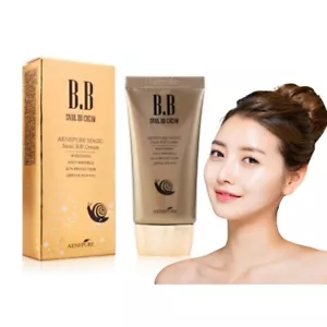 Caracol BB Crema Sol Protección UV Blanqueamiento Antiarrugas FPS50+ PA++ 50 ml Coreano - Imagen 1 de 3