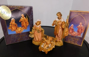 Fontanini THE HOLY FAMILY 90th Anniversary 5" Scale Nativity #71503 w/box ---- D - Picture 1 of 10