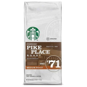 Starbucks Pike Place Medium Roast gemahlener Kaffee 40 Unzen - Bild 1 von 4