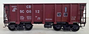 HO Roundhouse Conrail Gondola #500812 telaio pressofuso Kadees RTR - Foto 1 di 6