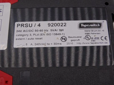 TAPESWITCH GUARDSCAN PRSU/4 PLC MODULE - Image 1 of 3