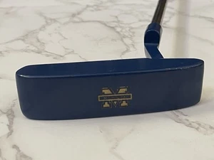 University of Michigan Putter Golf Club Knight Maize Blue Wolverines Right Hand - Picture 1 of 7