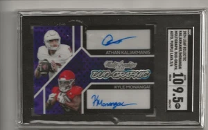 2024 LEAF ELECTIC MONANGI/KALIAKMANIS, PURPLE LAVE 2/6, RC BEARS SGC 9.5 - Bild 1 von 2