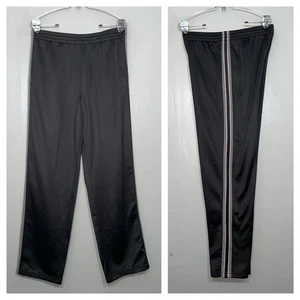 Tek Gear Side Stripe Track Pants Youth Boys XL 18 20 Fleece Lined Athletic Baggy - Picture 1 of 14