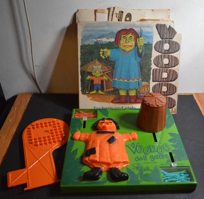 Vintage Voodoo Doll Game 1967 Schaper Horror Witch Doctor Board Game - Image 1 of 4