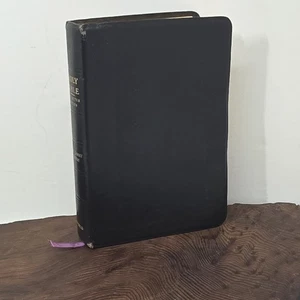 Holy Bible KJV Red Letter Self-Pronouncing Genuine Leather World Publishing Soft - Picture 1 of 9