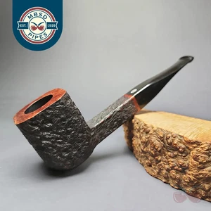 James Upshall Bark Group 6 parti pannello rustico Estate Briar Pipa, non fumata - Foto 1 di 11