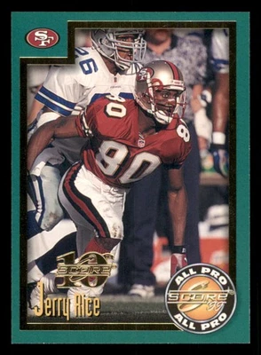 1999 Score Showcase #266 Jerry Rice /1989 - Image 1 of 2