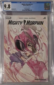 Mighty Morphin #4 CGC 9.8 Peach Momoko 1:25 Variant Cover Boom! Studios 2021 - Picture 1 of 1