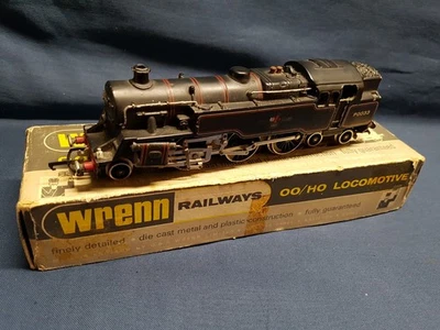 WRENN RAILWAYS W2218 BR BLACK 2-6-4T STD CLASS LOCO #80033 FAIRLY GOOD BOXED - Image 1 of 4