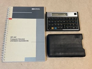 Calculadora informática Hewlett Packard HP-16C con estuche y manual HP - Imagen 1 de 4