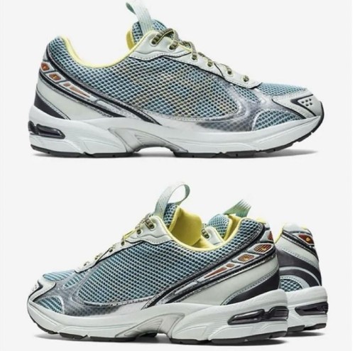 Sneakers Asics Uomo Gel 1130 Blu Fumo Argento US 8 5 mai usate