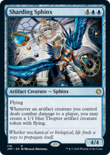 Sharding Sphinx Jumpstart NM Artifact Blue Rare MAGIC GATHERING CARD ABUGames