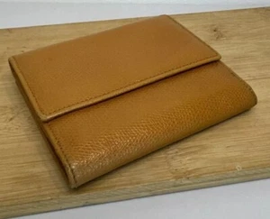 Cartera monedero de cuero Greta vintage tarjetero hecha en Italia en muy buena condición - Imagen 1 de 18