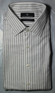 Hart Schaffner Marx Mens New $100 French Cuff Button Shirt 16 - 33 Large White - Picture 1 of 9