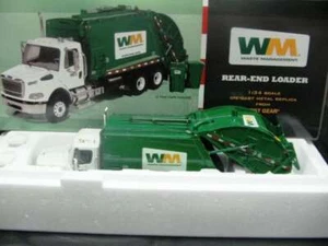 WOW EXTREMELY RARE Mack M2-106 Freightliner Garbage Rear Loader 1:34 First Gear - Picture 1 of 2