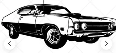 1970-1971 ¡Juego de molduras de apertura de rueda Torino Cobra los 4!   ¡HECHO EN USA! Foto 1 de 3