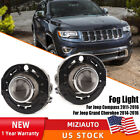 2× Fog Light For Jeep Compass 2011-2016 Jeep Grand Cherokee 2014-2016 Clear Lamp