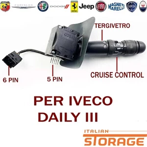 PER IVECO DAILY III LEVA CRUISE CONTROL TERGIVETRO NUOVO 42568502 42552536 - Imagen 1 de 1