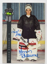1992 Classic Draft Picks 4 Sport ~ Manon Rheaume Autograph card ~ 1764/1992