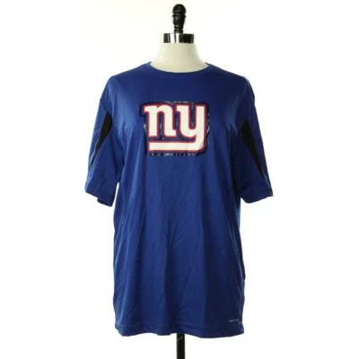 NFL New York Giants Majestic Womens L Blue 100% Polyester Women's Athletic - Image 1 of 4