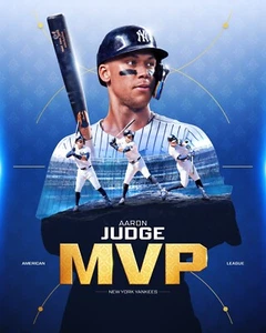 AARON JUDGE 8X10 PHOTO NEW YORK YANKEES 2024 AL MVP - Picture 1 of 1