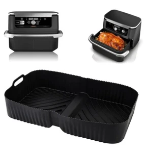 Air Fryer Silicone Pot Liners Baking Trays for Ninja Foodi Flexdrawer AF500UK - Picture 1 of 4