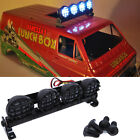 New LED Roof Light Spotlights Bar Searchlight Fits For TAMIYA Lunchbox RC Car