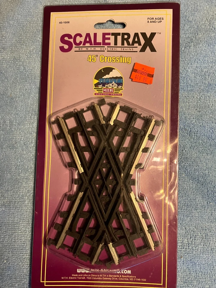 MTH ScaleTrax, 45 Degree Crossing, New - Image 1 of 1