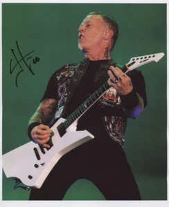 James Hetfiled Metallica SIGNED Photo 1st Generation PRINT Ltd + Certificate / 1 - Picture 1 of 1