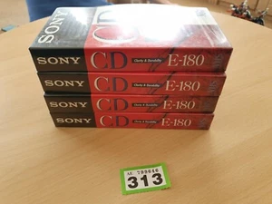 4 X Sony E-180 CD Claridad y Durabilidad Nuevas Cintas VHS Selladas Gran Calidad  - Imagen 1 de 5