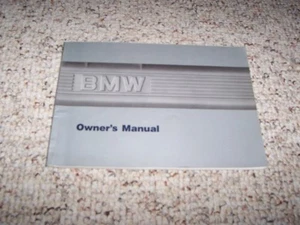 1988 BMW 3-Series 325 325i 325is 325ix Owner Owner's Manual User Guide Book - Picture 1 of 1
