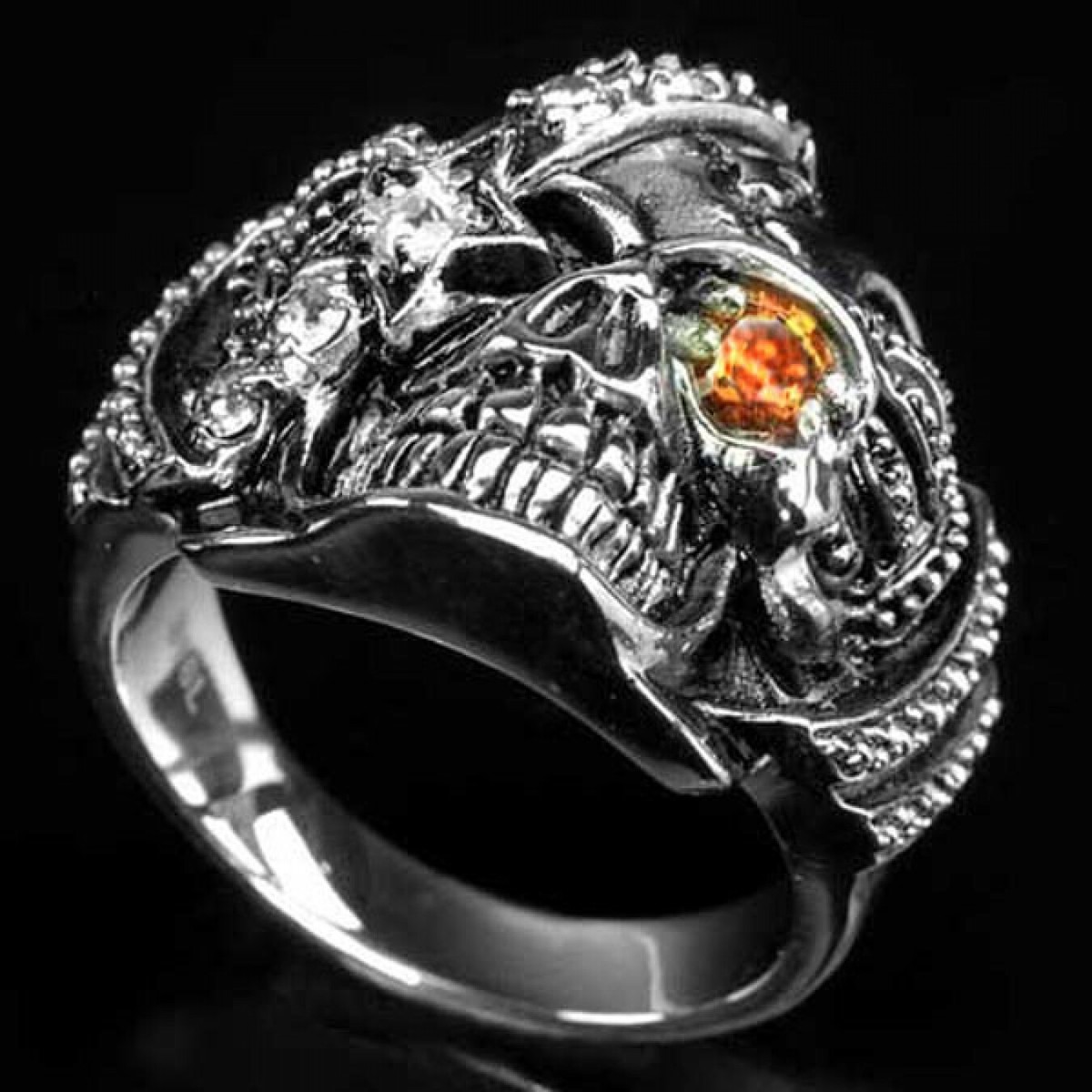 Anello Smart Uomo Anello Uomo Biker Meccanico Acciaio