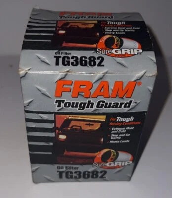 Filtro de aceite protector resistente FRAM TG3682 agarre seguro nuevo en caja sellado Foto 1 de 2