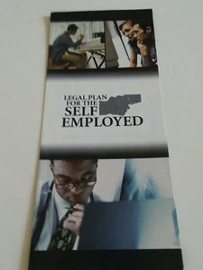 Vintage Pre Paid Legal / LegalShield Original Self Emp Brochure! ( from 2002 ) - Picture 1 of 5
