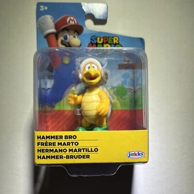 Hammer Bro - World of Nintendo Super Mario 2,5 pulgadas minifigura Jakks Foto 1 de 4