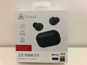 Final ZE3000 SV FI-ZE3SDPLTW Bluetooth Wireless Earphones New From Japan - Picture 1 of 5
