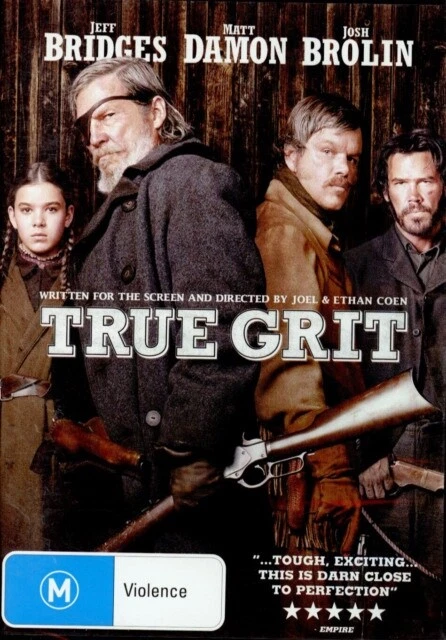 True Grit (DVD) Coen Brothers Movie Western Jeff Bridges Matt Josh Brolin NEW - Image 1 of 1