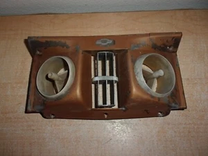 1964 1965 1966 Chevy C10 C20 Truck Center Dash Factory AC Vents Trim OEM READ - Picture 1 of 8