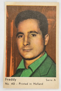 1964 Dutch Gum Series A Printed in Holland #40 Freddy Quinn (D)