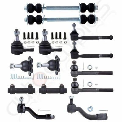 14 Pcs Suspension Kit for 1993-1994-1995 Chevrolet K1500 4WD Ball Joint - Image 1 of 4