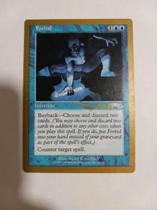 Forbid Randy Buehler 1998 Moderate Play World Championship Magic MTG WOTC M6926 - Bild 1 von 4