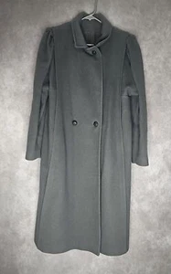 Wool Trench Coat Womens Gray Vintage No Size Tags See Measurements Jill Jr. - Picture 1 of 8