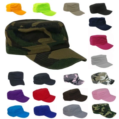 Ejército Cadete Militar Patrulla Gorra Castro Hombres Mujeres Golf Conducción Verano Béisbol Foto 1 de 4