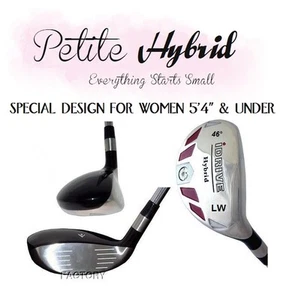 Petite Hybrid #LW iDrive 46° Graphite Ladies Flex Small Short Womens Iron Wood - Picture 1 of 2
